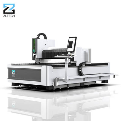 1000w ছোট ফাইবার লেজার কাটিং মেশিন 1300x1300mm CNC Raycus