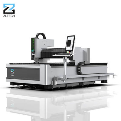 1000w ছোট ফাইবার লেজার কাটিং মেশিন 1300x1300mm CNC Raycus