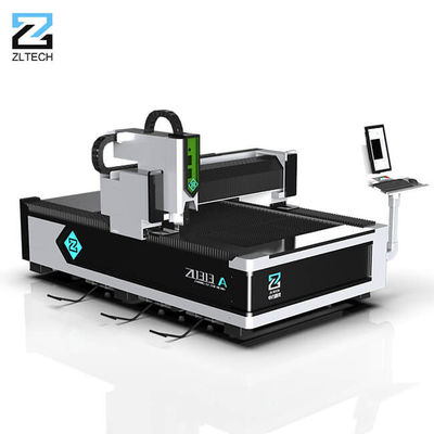 1000w ছোট ফাইবার লেজার কাটিং মেশিন 1300x1300mm CNC Raycus