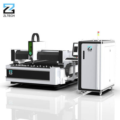 3015A পেশাদার ফাইবার লেজার কাটিং মেশিন মেটাল পাইপ / শীট কাটার জন্য জল কুলিং