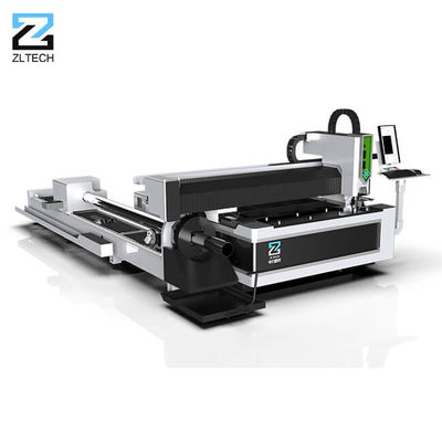 24মি/মিনিট 1000W ফাইবার লেজার কাটিং মেশিন টিউব 1390A 1070nm 1300x900mm
