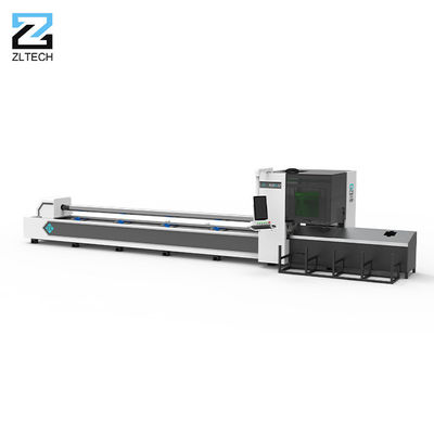 স্বয়ংক্রিয় মেটাল পাইপ লেজার কাটিং মেশিন 2000W-8000W CNC লেজার মেটাল পাইপ কাটার মেশিন