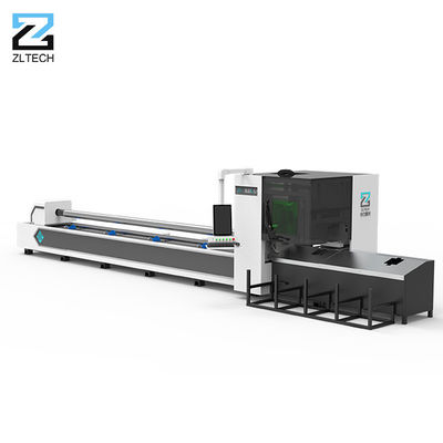 3000mm 1000W মেটাল পাইপ লেজার কাটিং মেশিন 2000W হাই পাওয়ার মাল্টি চক স্বয়ংক্রিয় লোডিং আনলোডিং