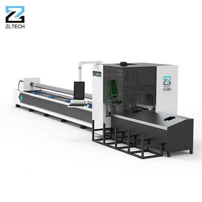 স্বয়ংক্রিয় ফাইবার লেজার টিউব কাটার 2000W 3000W CNC লেজার পাইপ কাটার