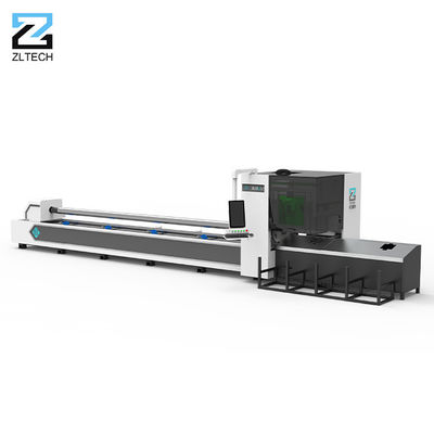 স্বয়ংক্রিয় ফাইবার লেজার টিউব কাটার 2000W 3000W CNC লেজার পাইপ কাটার