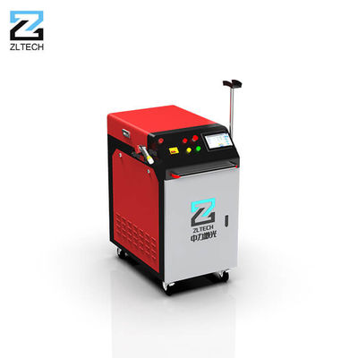 তেল 1000w 1500w ফাইবার লেজার ক্লিনার মরিচা অপসারণ এয়ার ওয়াটার কুল সিস্টেম